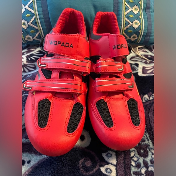 Wofada Unisex Cycling Shoes EU 46‎ Men’s 13 Biking Pelaton Indoor - Picture 1 of 9
